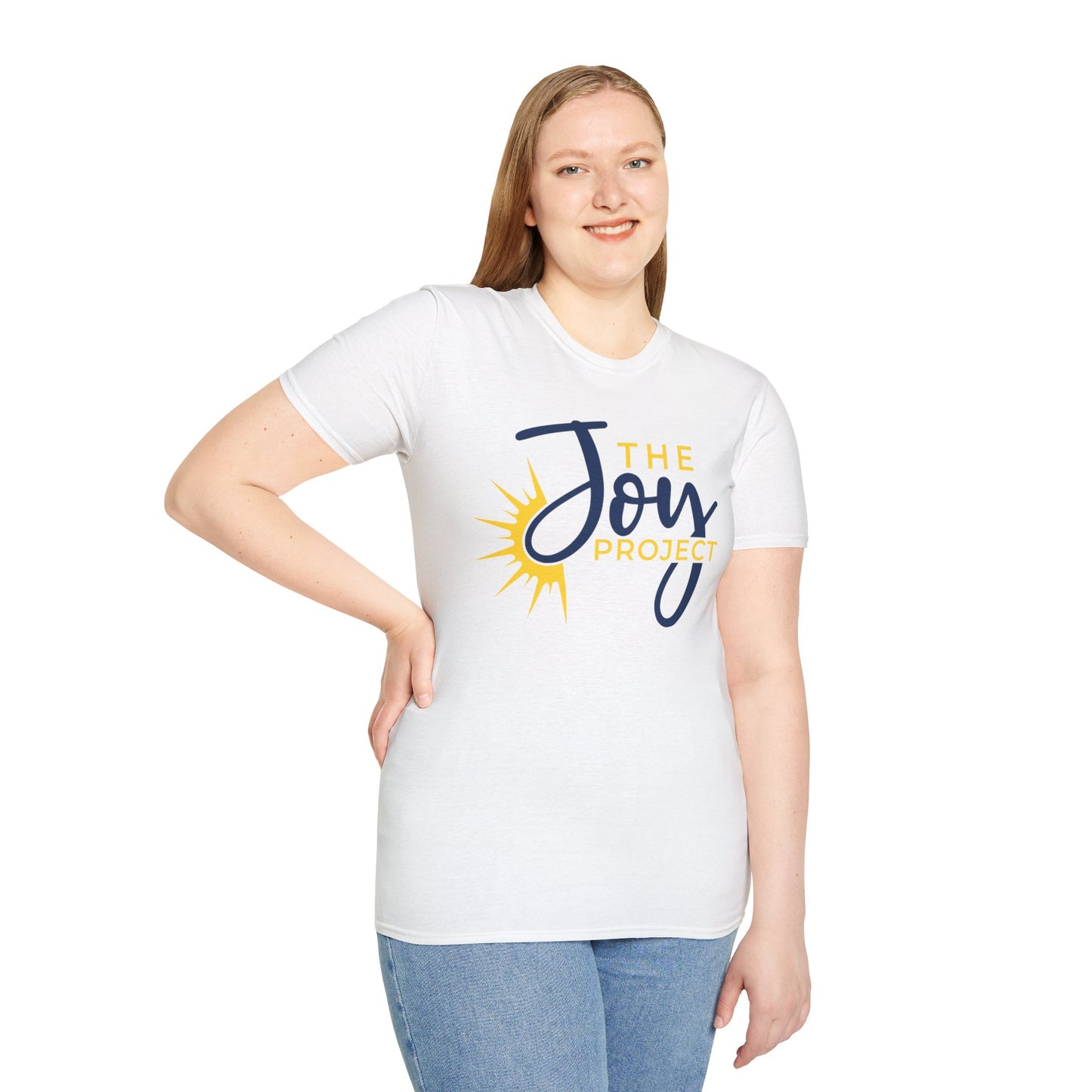 The Joy Project T-Shirt — Inspirational Sun Logo Tee