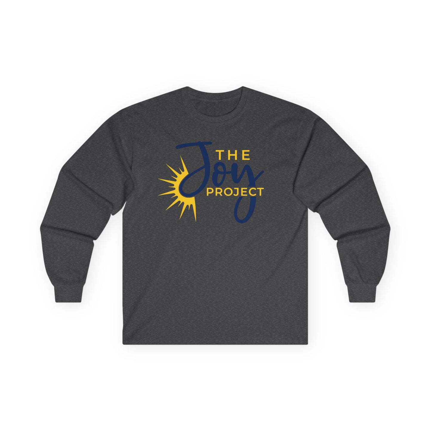 Long Sleeve Tee — "The Joy Project" Sun Graphic