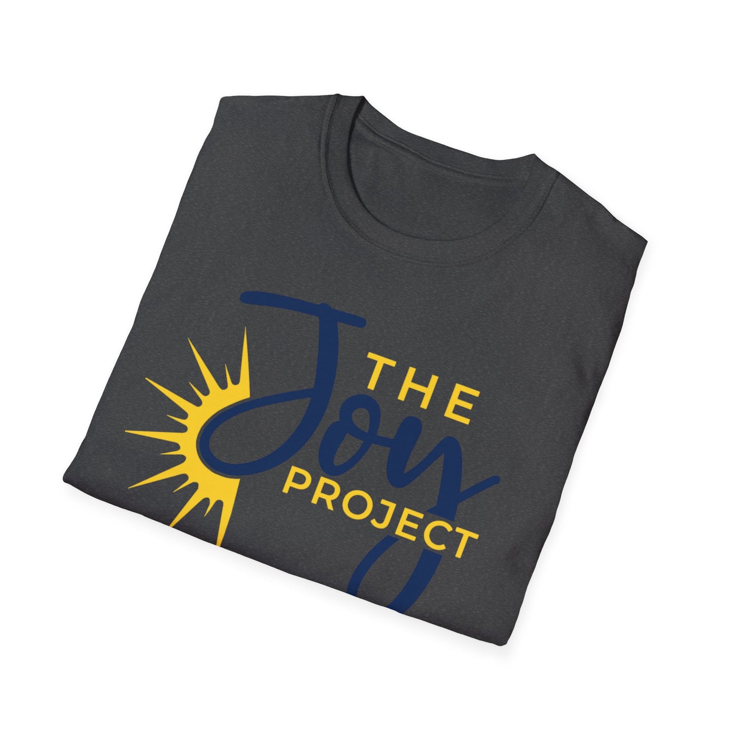The Joy Project T-Shirt — Inspirational Sun Logo Tee