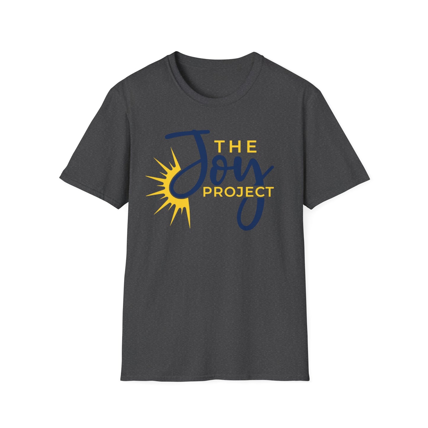 The Joy Project T-Shirt — Inspirational Sun Logo Tee