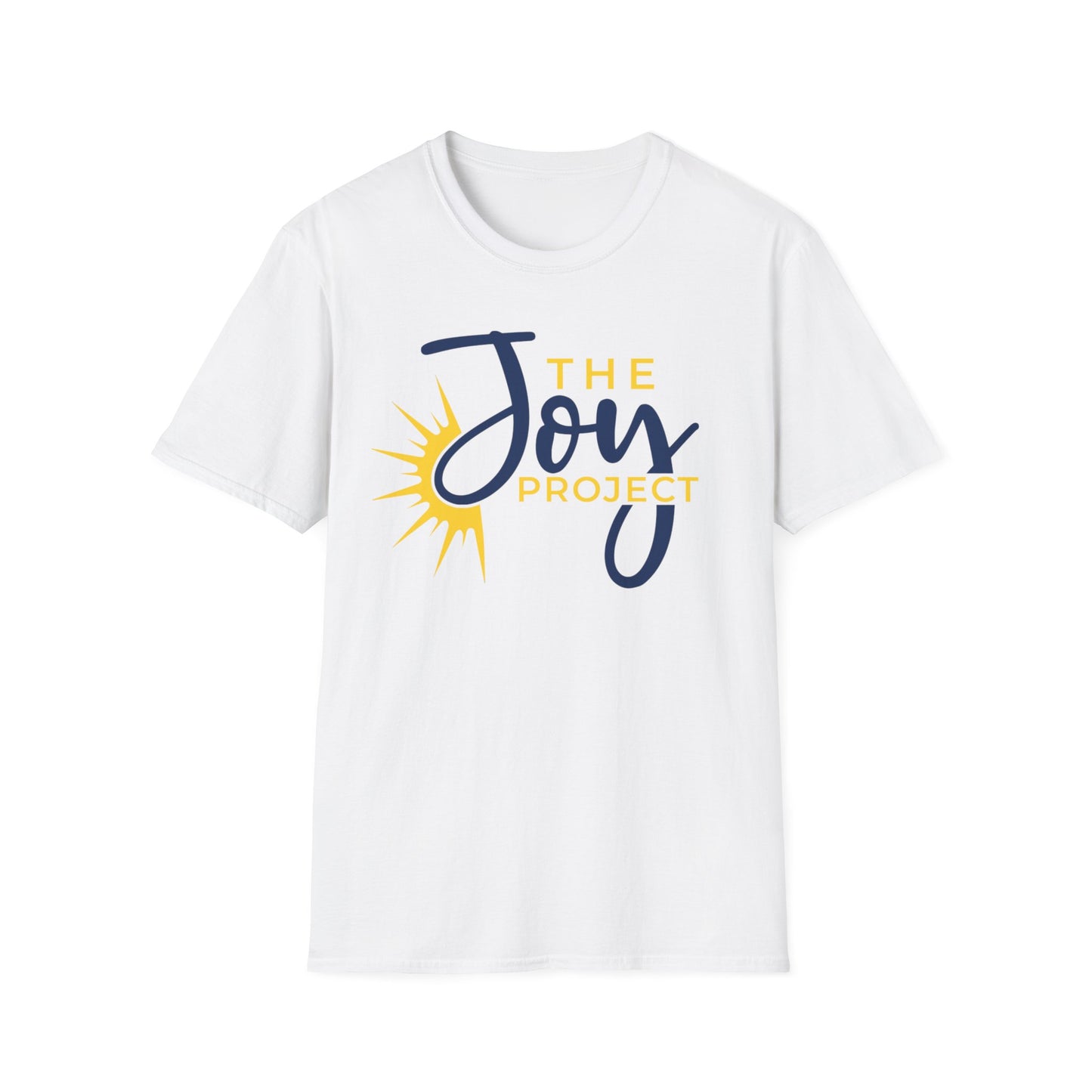 The Joy Project T-Shirt — Inspirational Sun Logo Tee