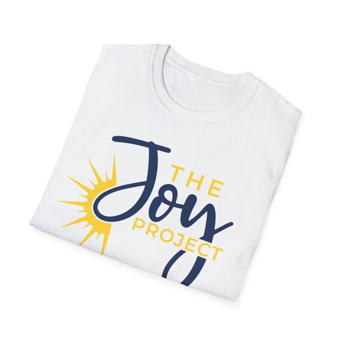 The Joy Project T-Shirt — Inspirational Sun Logo Tee