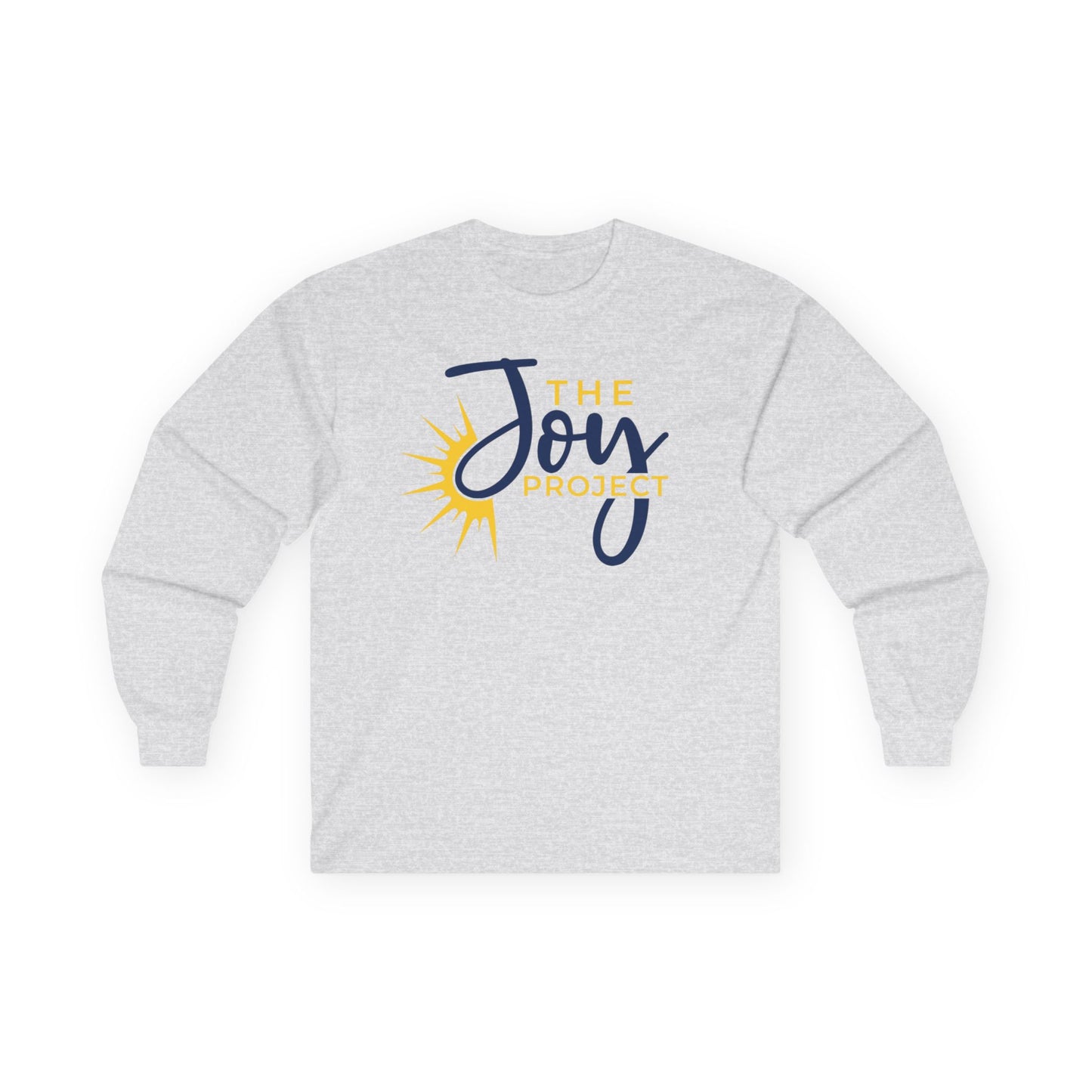 Long Sleeve Tee — "The Joy Project" Sun Graphic