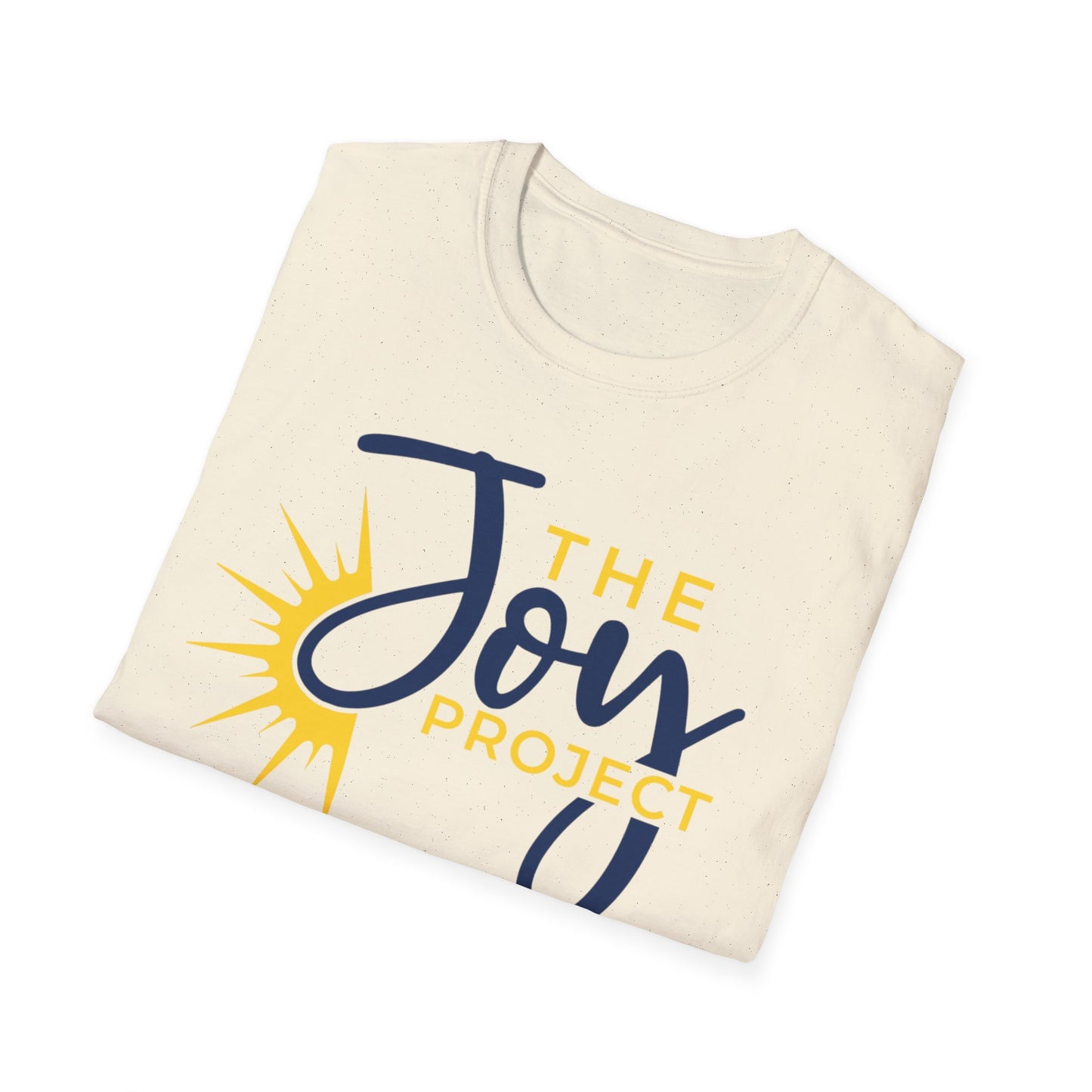The Joy Project T-Shirt — Inspirational Sun Logo Tee
